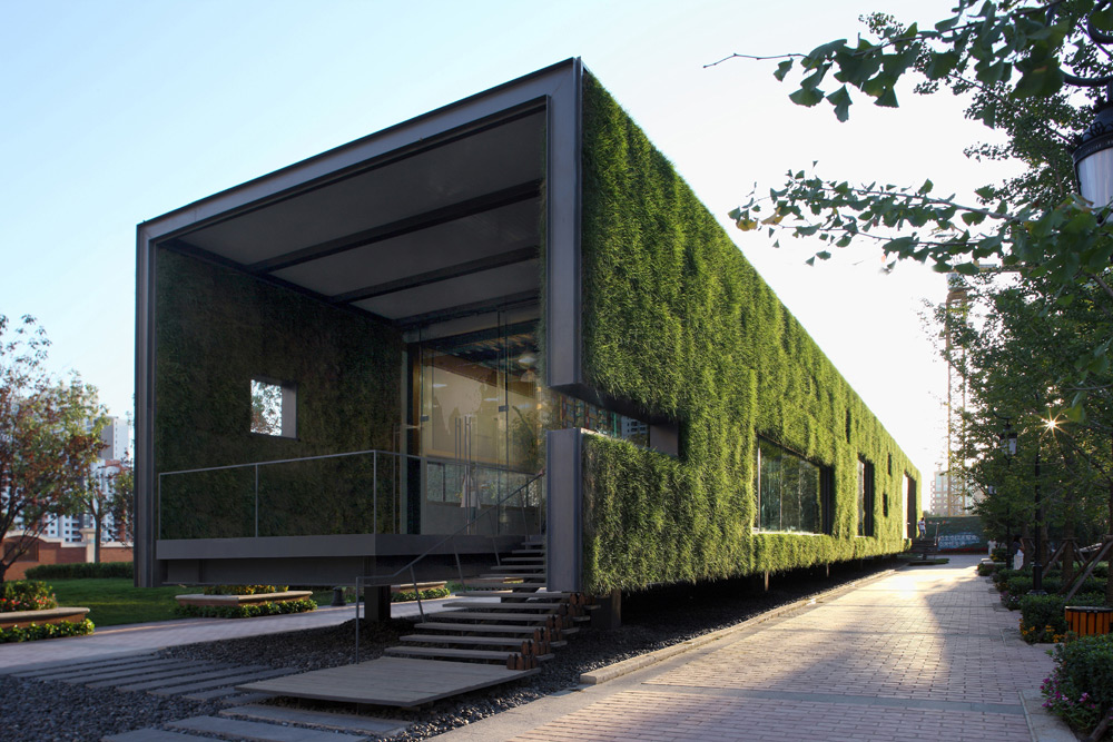 Green Technology Showroom by Vector Architects in Beijing, China