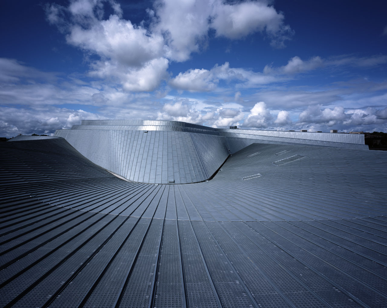Zaha Hadid Architects’ Riverside Museum of Transport and Travel Completed Roof