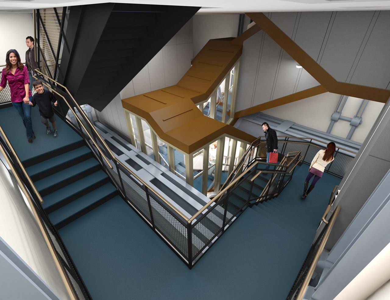 Artists Rendering of Stairs