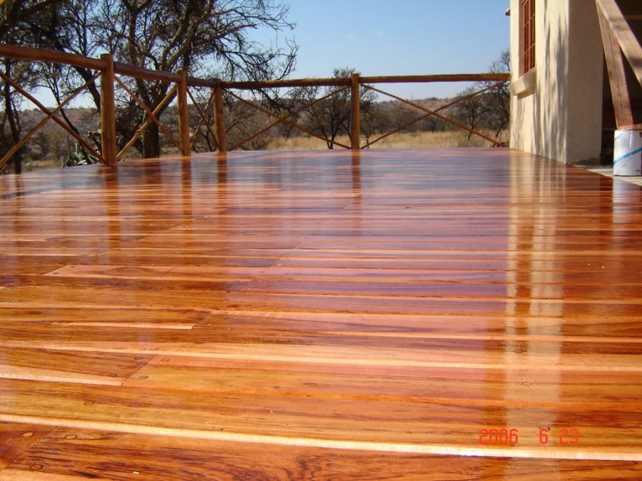 Wood Patio Decking